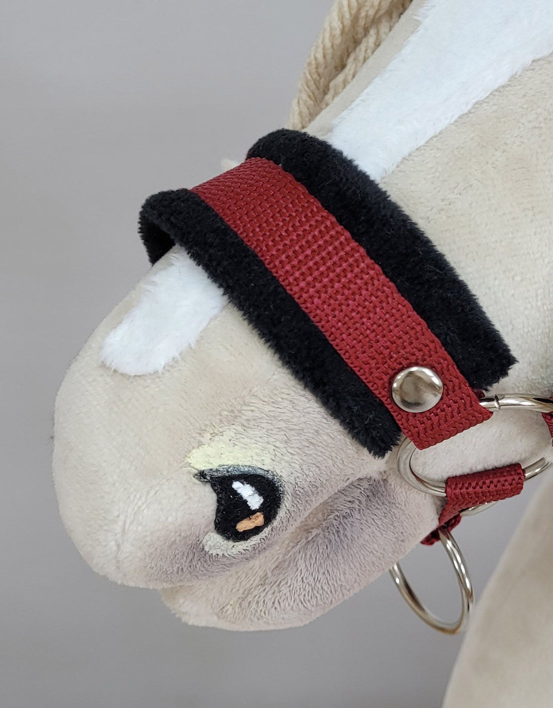 Verstelbaar halster - paardenhalster - extra comfortabel door zachte bontvoering