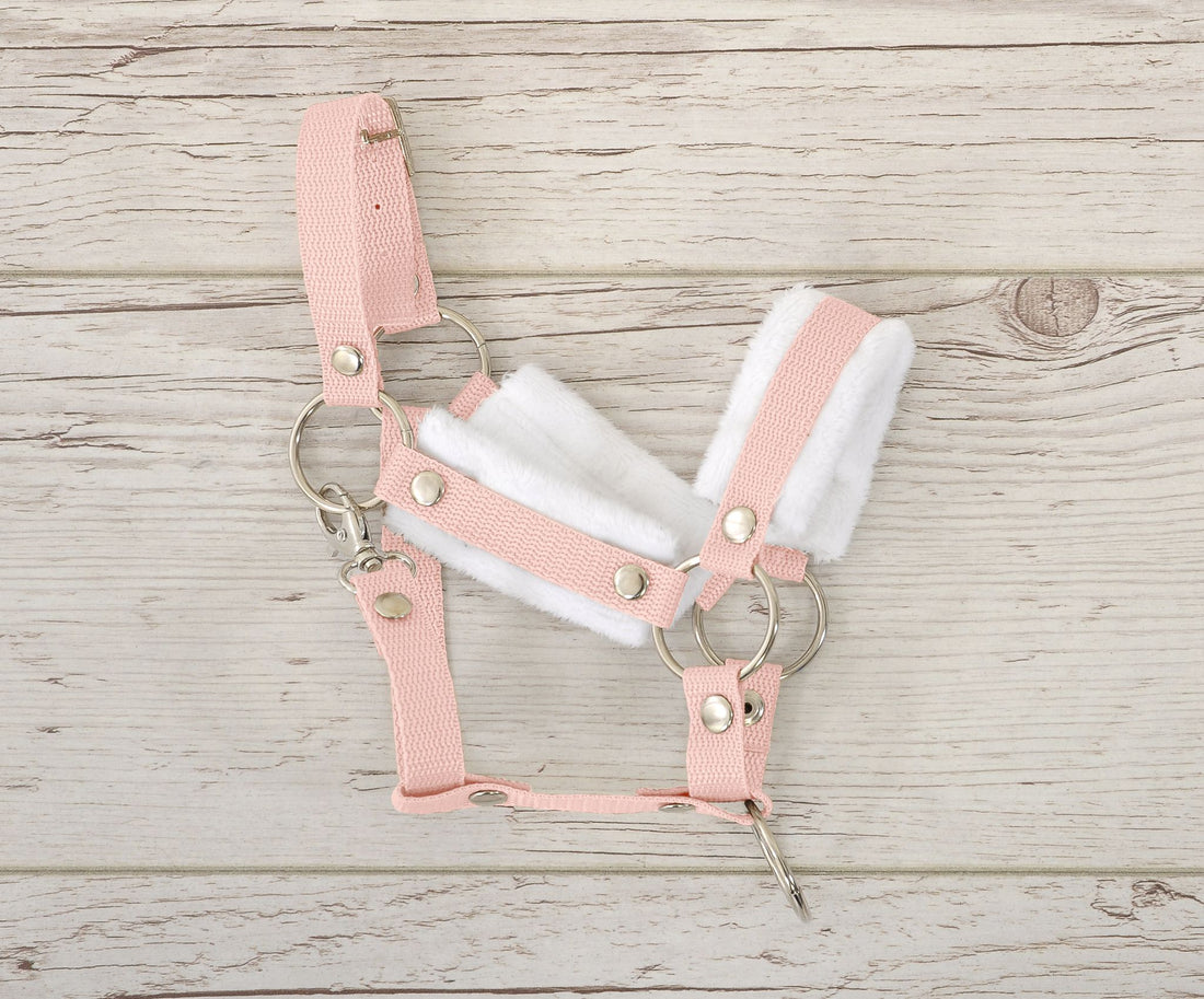 Grimma för hobbyhäst - hästgrimma - justerbar och bekväm med mjukt foder