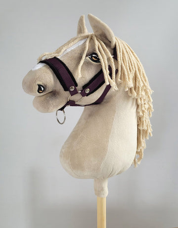 Verstelbare halster voor Hobby Horse A3 – paardenhalster – perfecte pasvorm, faux bont