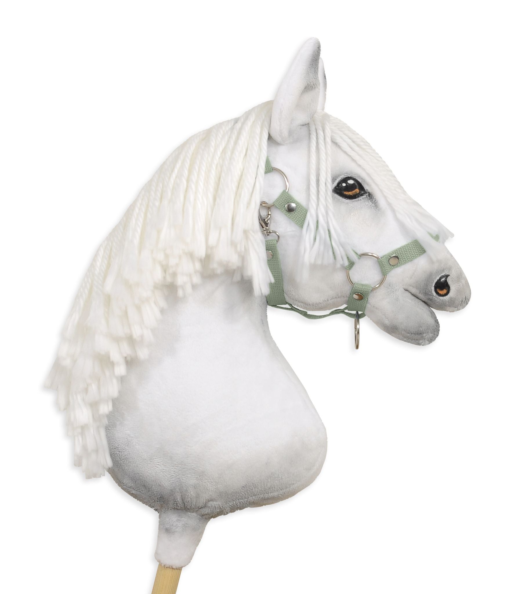 Verstelbaar halster, hoofdstel, perfecte pasvorm voor Hobby Horse A3 – saliegroen