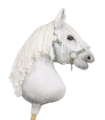 Verstelbaar halster, hoofdstel, perfecte pasvorm voor Hobby Horse A3 – saliegroen