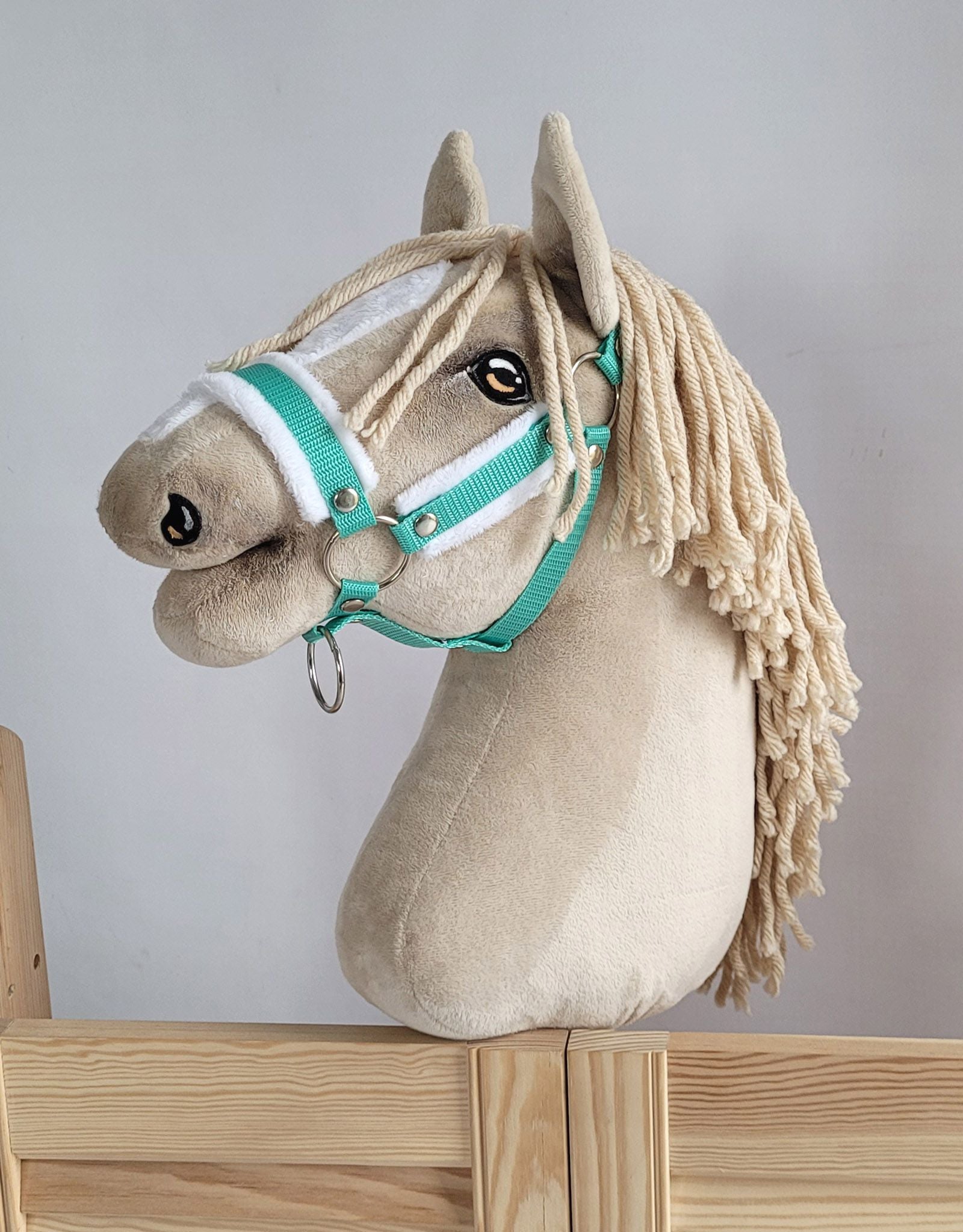 Verstelbare halster Hobby Horse A3 - hoofdstel - zachte vacht voor perfecte pasvorm
