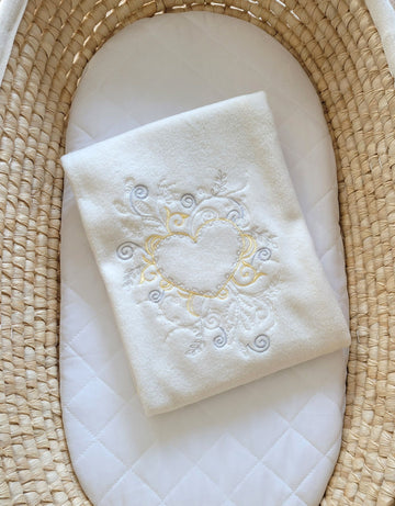 Polarfleece-babyfilt - mjuk babyfilt - varm och bekväm för barnvagnen