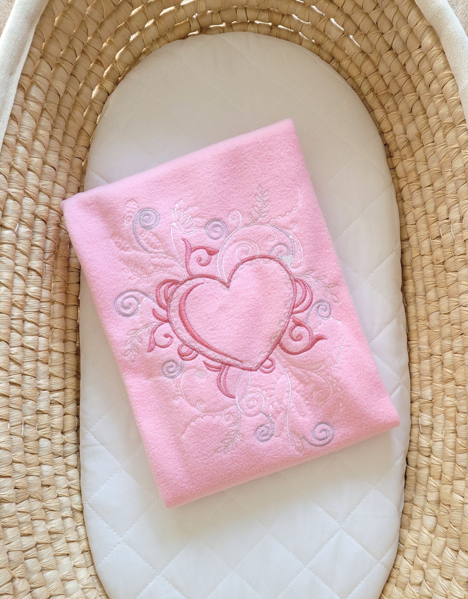 Polarfleecefilt för bebisar, babyfilt, varm och mjuk – perfekt för barnvagnar och spjälsängar