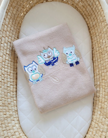 Babydeken fleece - ledikantdeken - extra zacht en warm voor onderweg of in bed