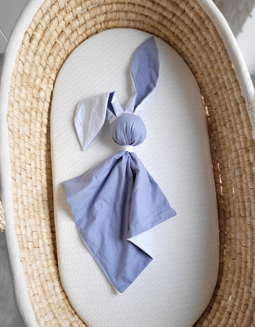 Kaninmysduk, nappduk, dubbelt bomullslager för extra mjuk komfort