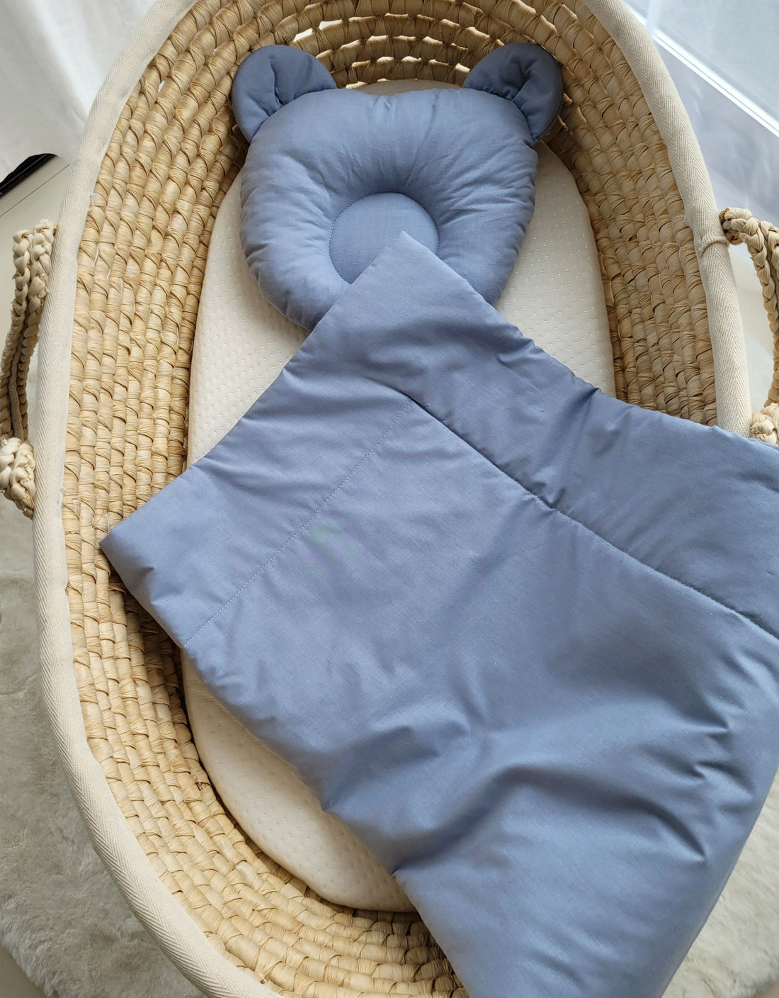 Baby beddengoed set, babydekentje, Oeko-Tex katoen, extra zacht en veilig voor baby's
