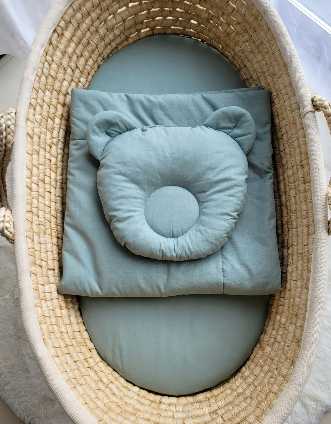 Babyledikant set - babybeddenset - Oeko-Tex katoen, extra zacht en veilig voor babyhuid