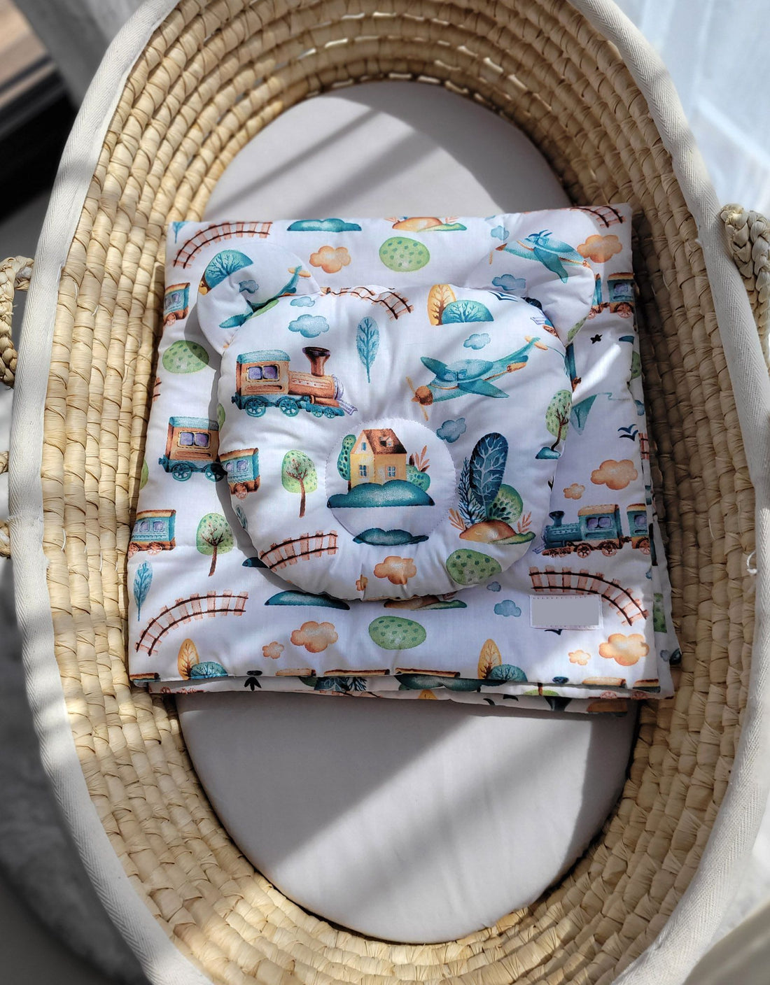 Beddenset teddybeer - baby beddengoed - Oeko-Tex katoen, ademend en veilig