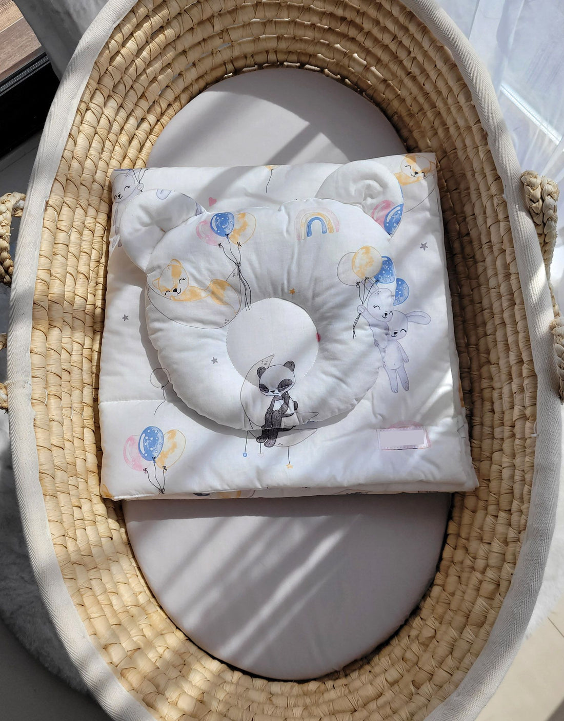 Babybedset - babybeddengoed - Oeko-Tex katoen, huidvriendelijk voor baby's, 2-delig