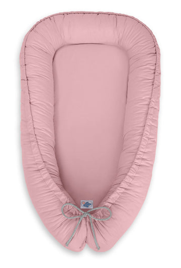 Baby nest, cocoon, veilige en knusse slaapomgeving - BellaFurn Baby Dubbelzijdig Pastel Roze