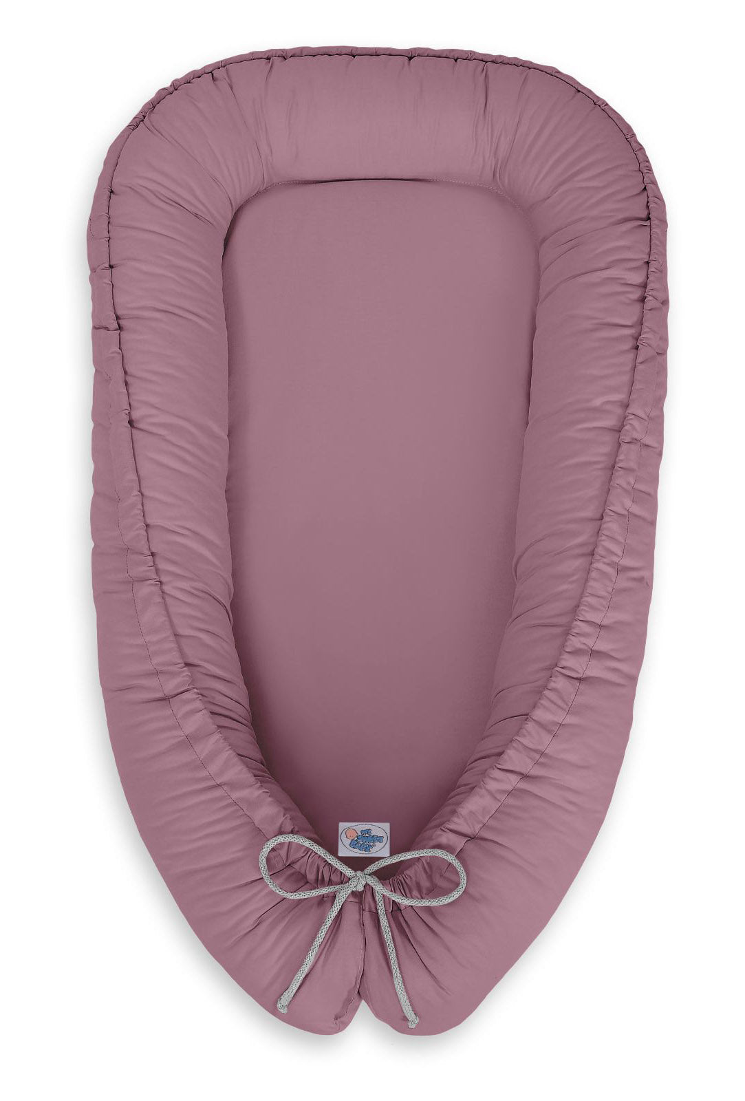 Baby nest, cocoon - dubbelzijdig, groeit mee en ademend - Premium BellaFurn Baby pastelviolet