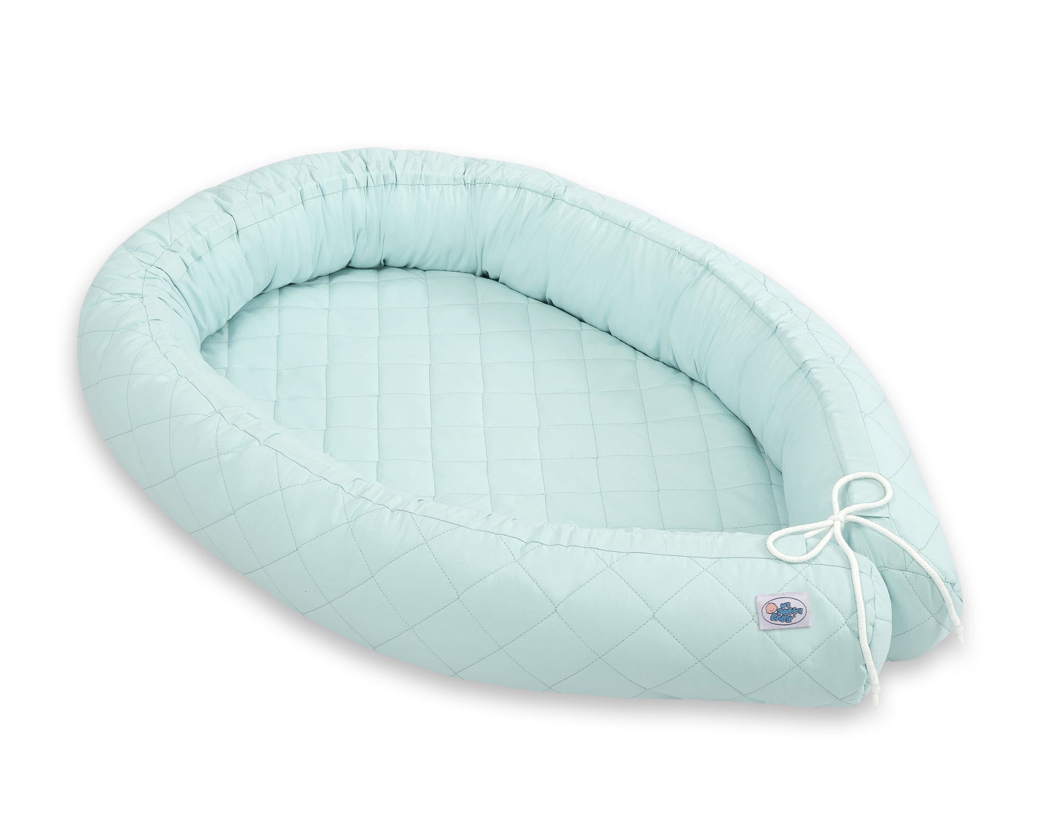 2-in-1 babynest - gewatteerde babycocon - met hoofdbeschermer, ademend en multifunctioneel