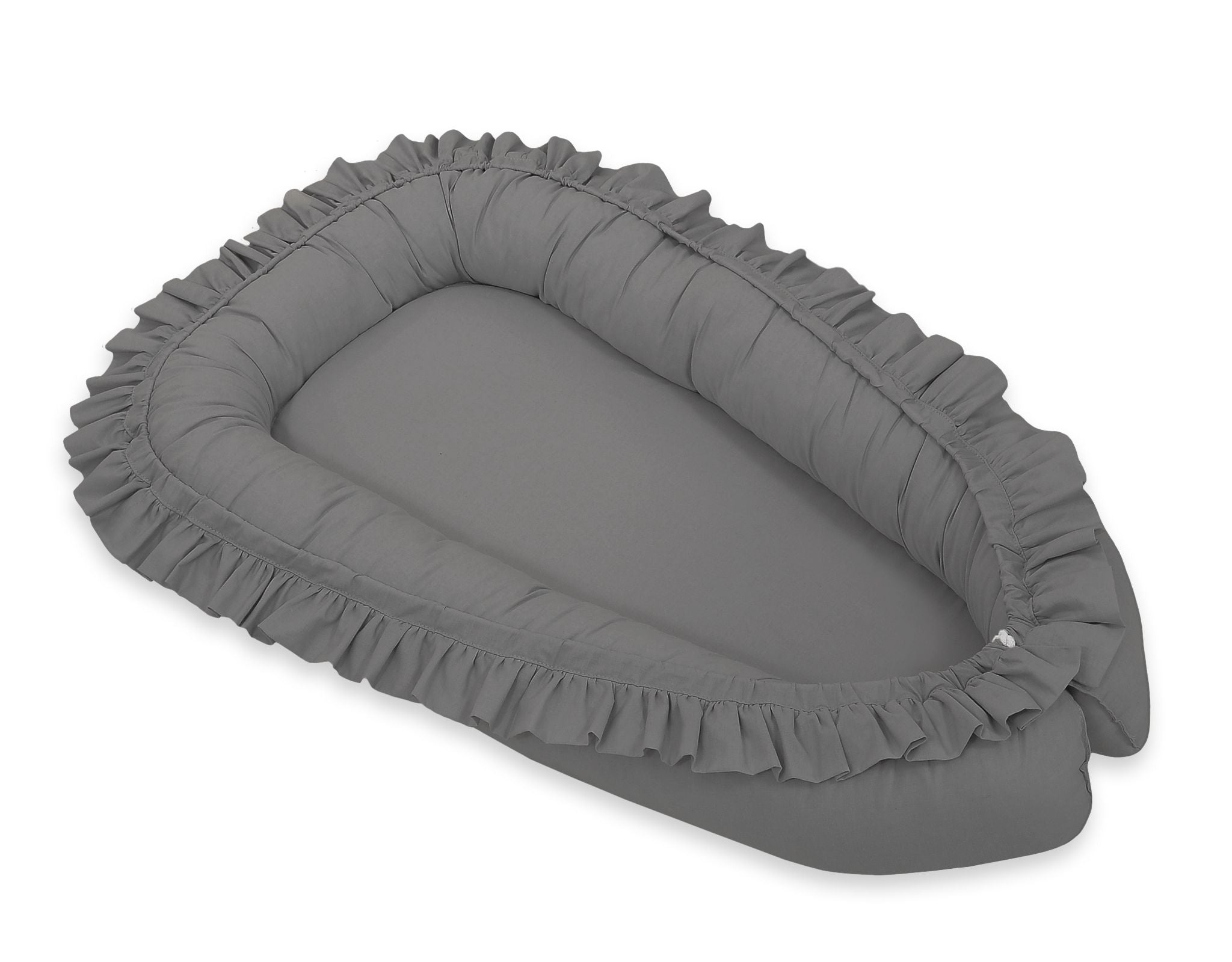 Baby nest, cocoon, beschermend en veilig slapen – Premium Oeko-Tex katoen, omkeerbaar design