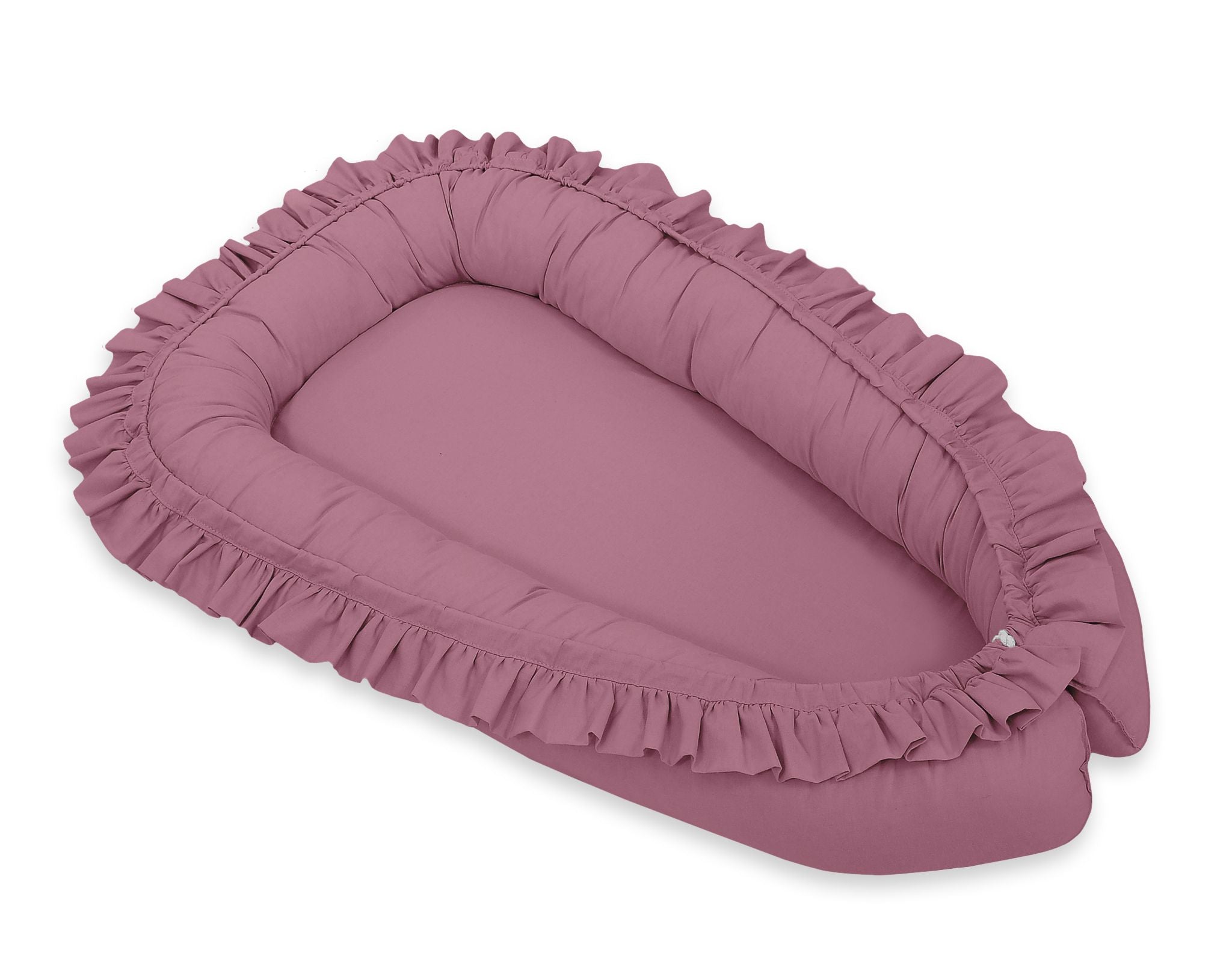 Babynest, cocoon, geborgen en veilige slaapomgeving voor baby's - pastel violet - BellaFurn