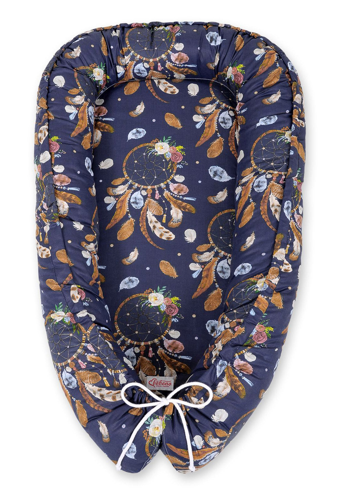 Baby nest cocoon, wiegje, tweezijdig & verstelbaar voor optimaal comfort – BOBONO Dream Catchers