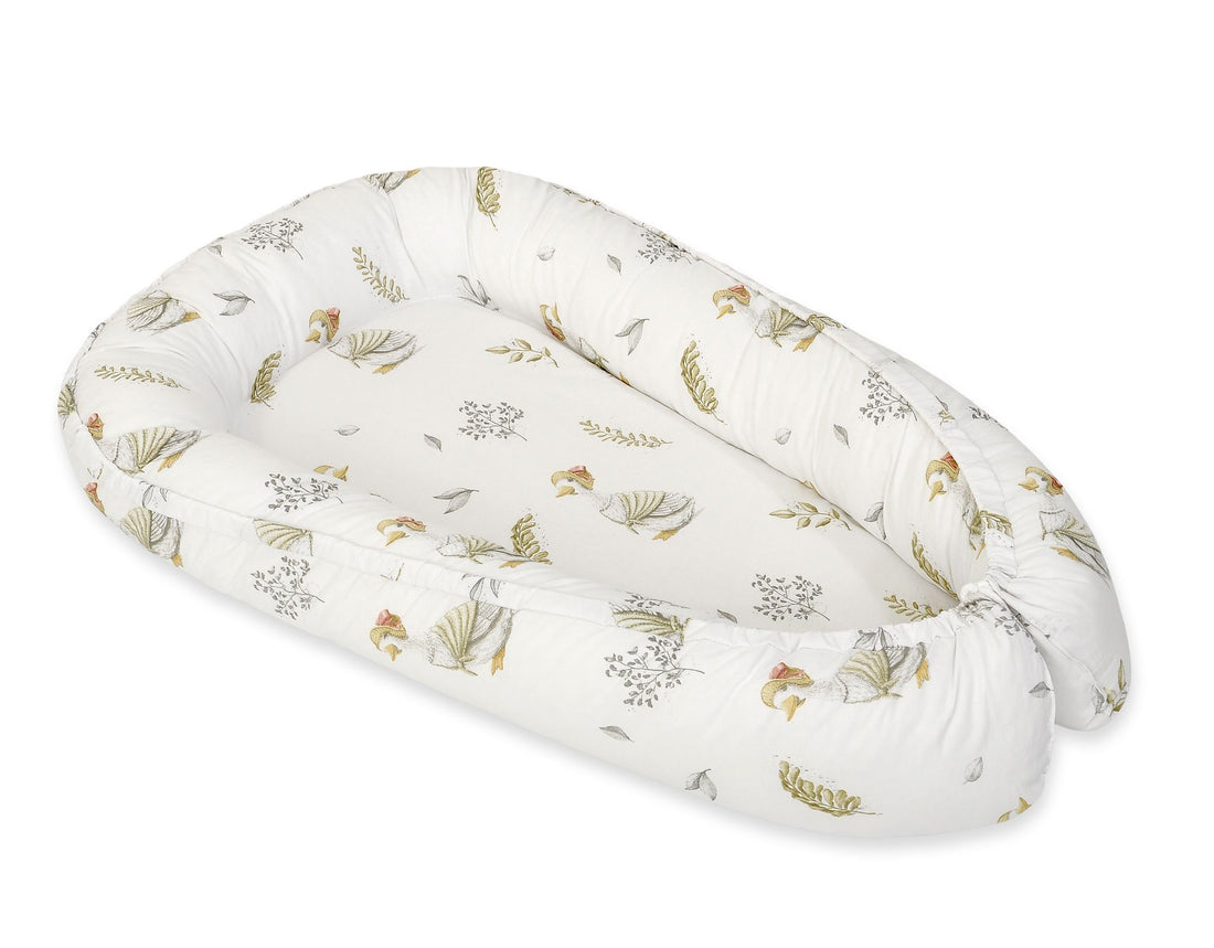 Baby nestje, cocoon, dubbelzijdig & verstelbaar – veilig slaapcomfort – BellaFurn Baby