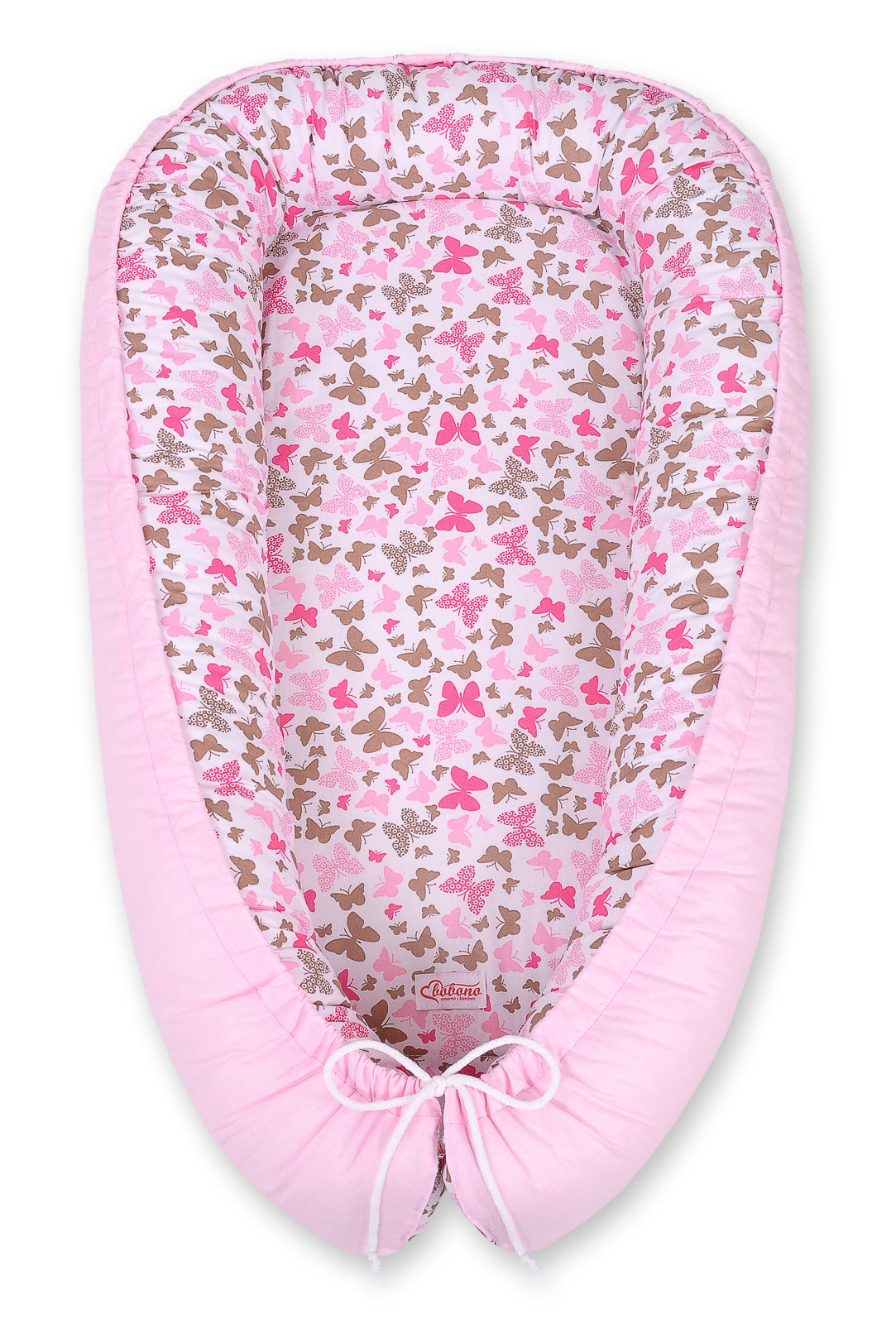 Baby nest - babynestje - Oeko-Tex katoen, verstelbaar, dubbelzijdig, veilig en comfortabel