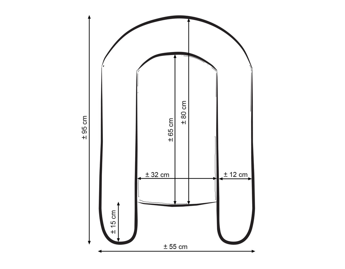 Premium babynest, kokong, andningsbar och säker komfort, vändbar - BOBONO Eucalyptus Mint