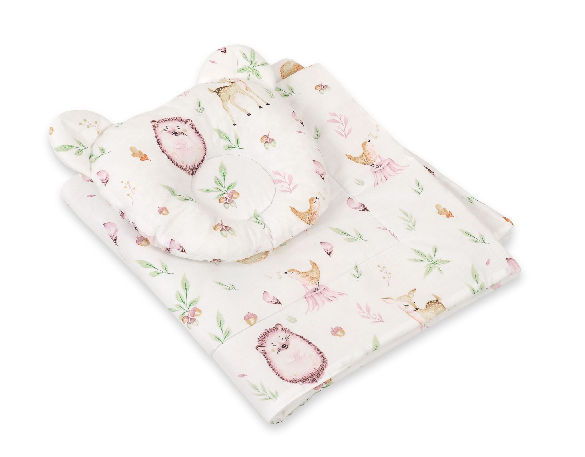 Babyslaapset 2-delig - teddyset - Oeko-Tex gecertificeerd, voorkomt plat hoofdje