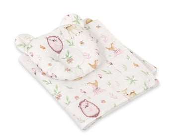 Babyslaapset 2-delig - teddyset - Oeko-Tex gecertificeerd, voorkomt plat hoofdje