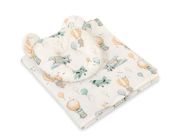 2-delige babyledikantset - babybeddengoed - Oeko-Tex katoen & ademend, veilig comfort