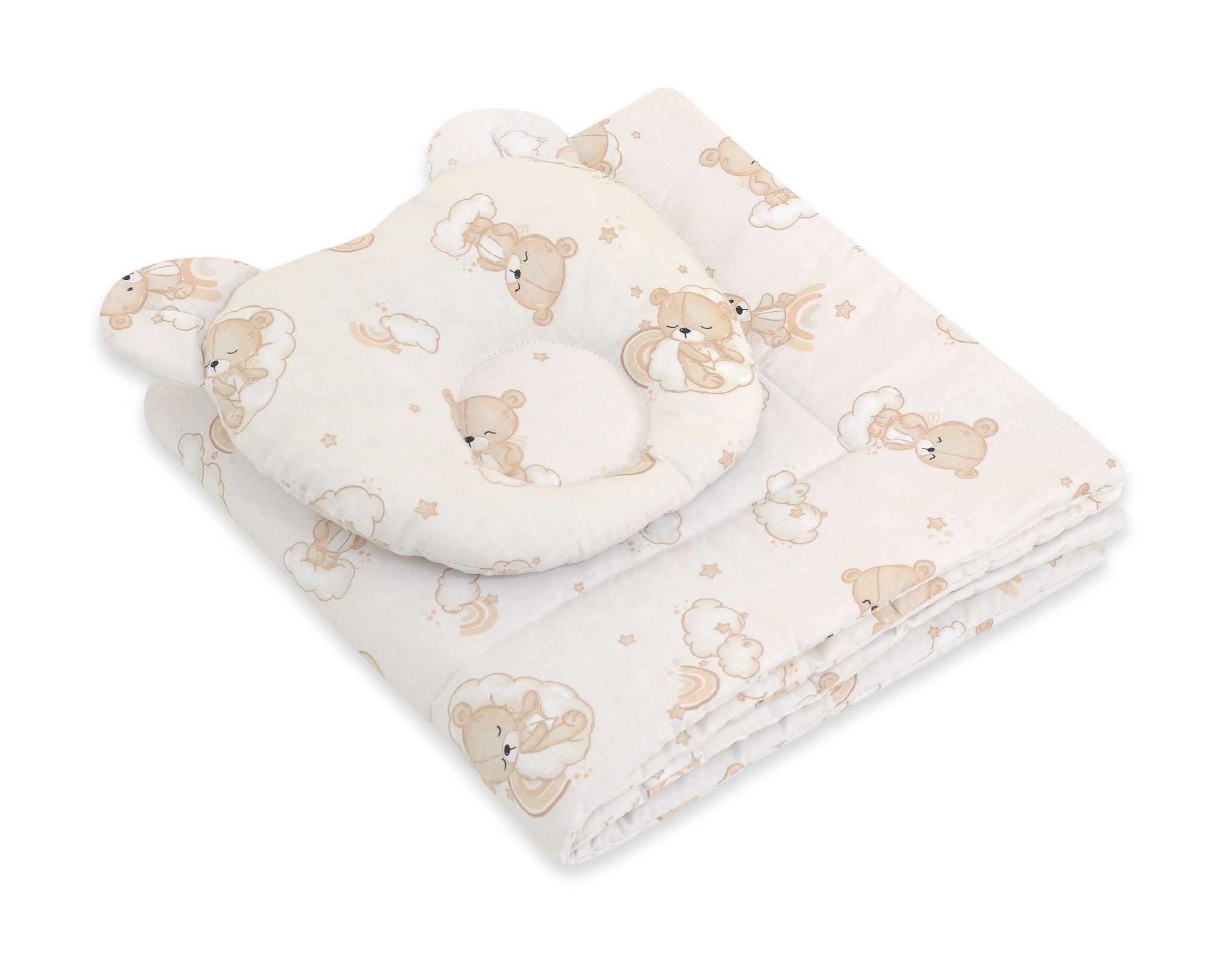 2-delige baby beddenset - wiegset - ademend & hypoallergeen katoen voor extra comfort