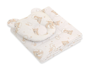 2-delige baby beddenset - wiegset - ademend & hypoallergeen katoen voor extra comfort