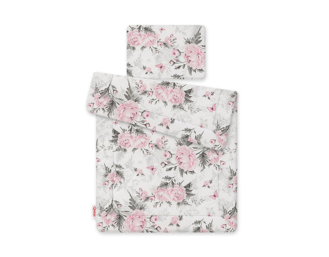 2-delige baby beddenset - wiegset - ademend & hypoallergeen katoen, snelle droging