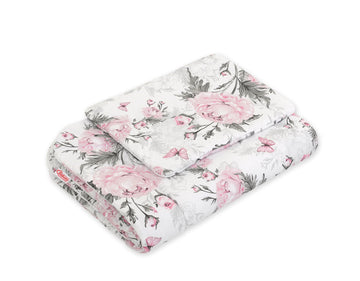 2-delige baby beddenset - wiegset - ademend & hypoallergeen katoen, snelle droging