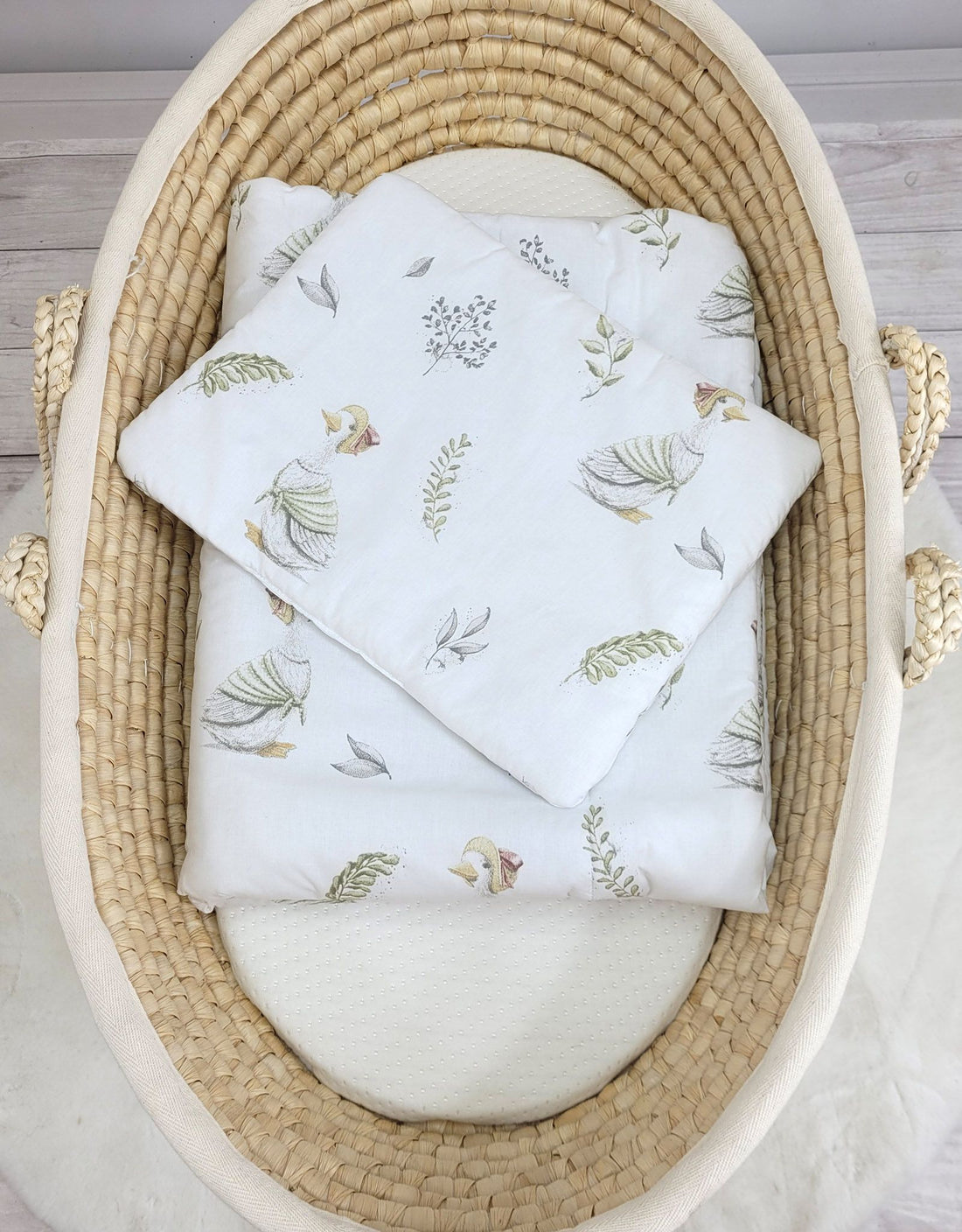 2-delige beddengoedset - baby dekbed - zacht & wasmachinebestendig, 75x100cm, katoen