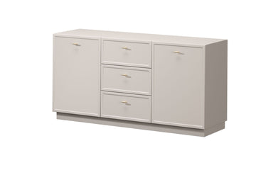 Lorini ladekast 150 cm met 3 lades & 2 deuren - Modern design | Kleur: Kasjmier | Maat: 150x77x45 cm