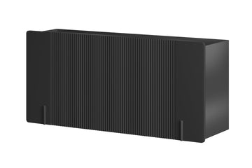 Malmi Hangende Ladekast 150 cm - Minimalistisch Mat Zwart | Kleur: Mat Zwart/zwart