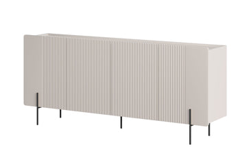 Malmi ladekast 200 cm - Moderne opbergladekast met greeploos systeem | Kleur: Kasjmier