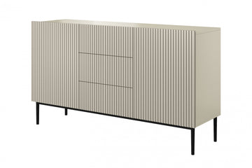 Nicole ladekast 150 cm met 3 lades & 2 deuren - Moderne kasjmier | Kleur: Kasjmier