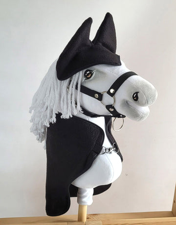 Fleecefiltsset för hobbyhäst - hästfilt - varmt och bekvämt för träning och promenader