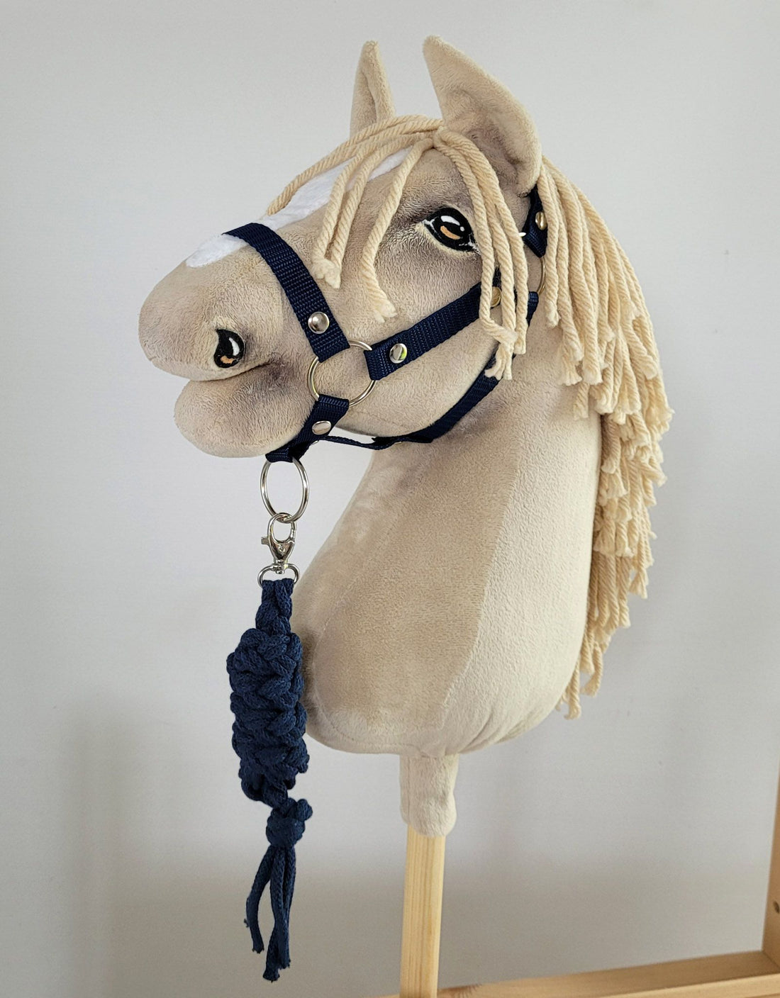 Tuigje voor Hobby Horse - halster - hypoallergeen comfort, dubbel gedraaid katoen