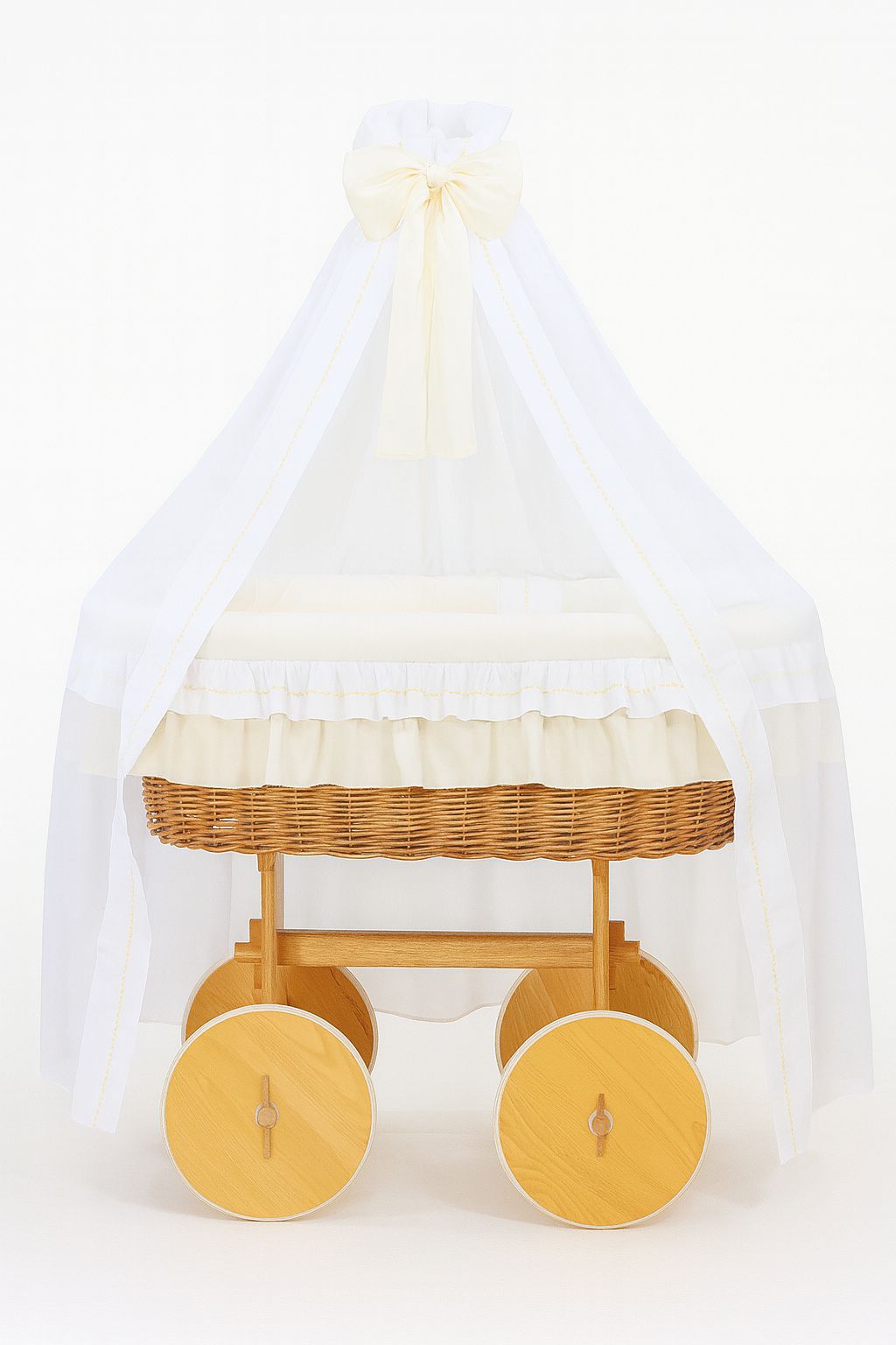 Wiegenmand Deluxe Bellamy - Babywieg - Natuurlijk, lichtgewicht en veilig design