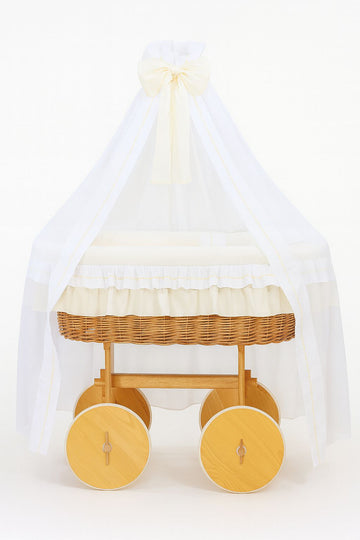 Wiegenmand Deluxe Bellamy - Babywieg - Natuurlijk, lichtgewicht en veilig design