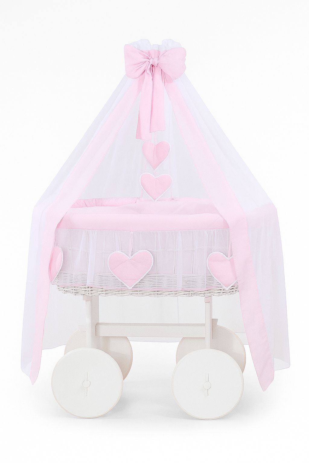 Wicker couveuse Amelie - handgeweven babybedje - comfortabel en veilig tot 9 maanden