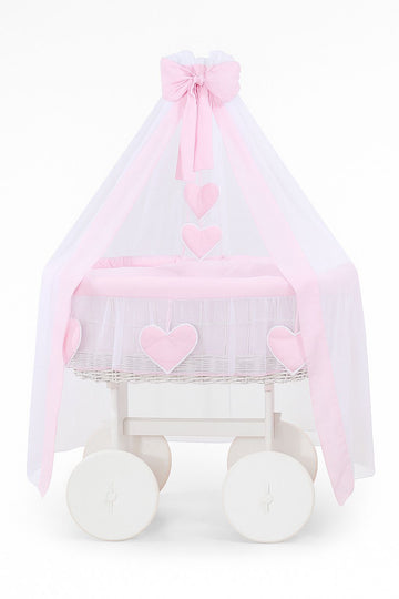 Wicker couveuse Amelie - handgeweven babybedje - comfortabel en veilig tot 9 maanden