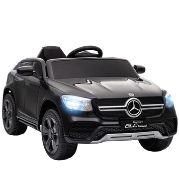Elektrische kinderauto met afstandsbediening | Kleur: Zwart | Afmetingen: 68x105x50 cm