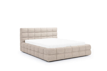 Magnelio Prestige Slaapkamerbed 160x200 met Opbergruimte | Kleur: Beige Bouclé Catch Me 02