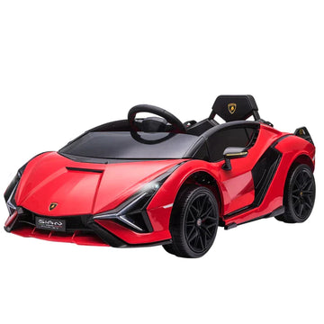 Elektrische kinderauto met afstandsbediening | Kleur: Rood | Afmetingen: 62x108x40 cm