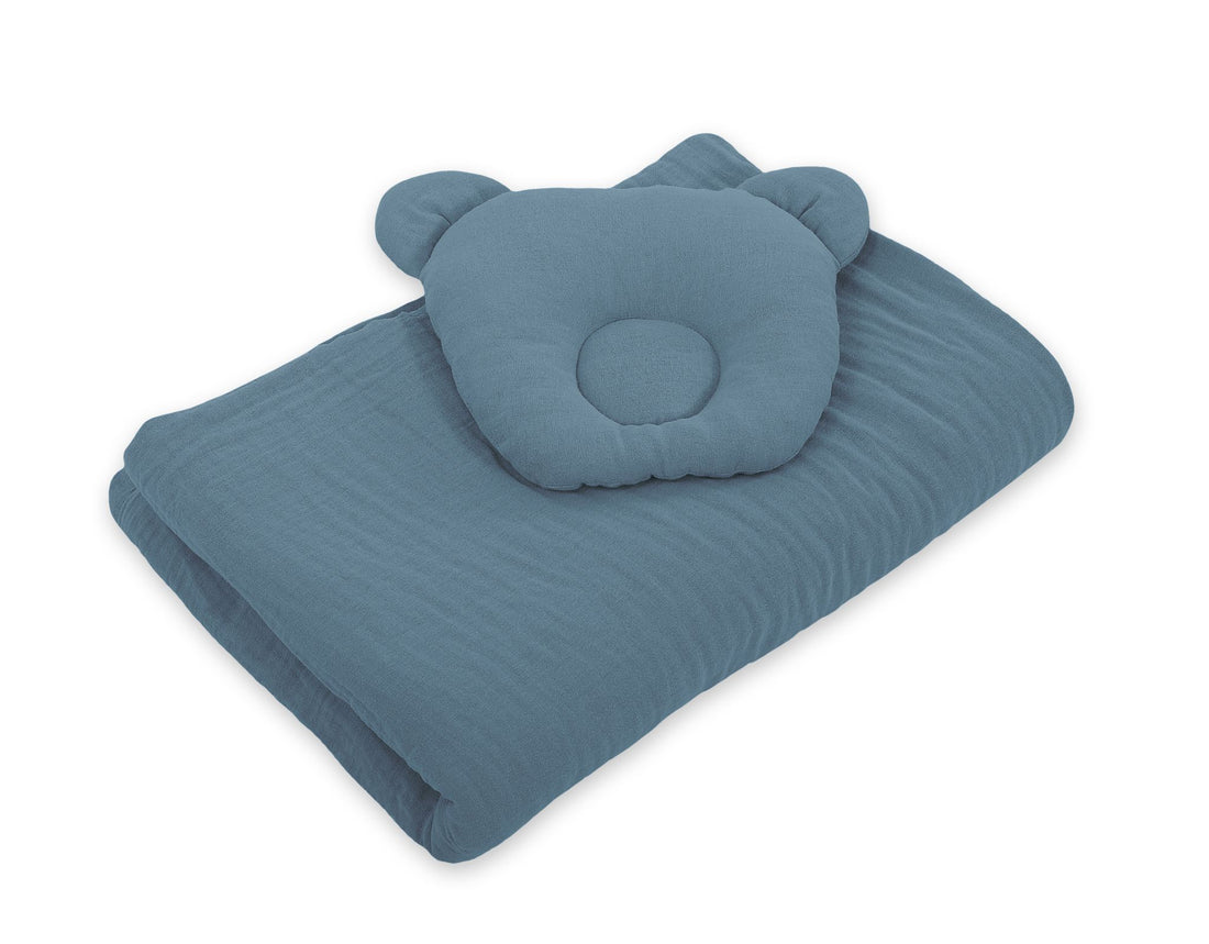 2-delige Muslin dekbedovertrekset – Teddy beddengoed – ademend & sneldrogend