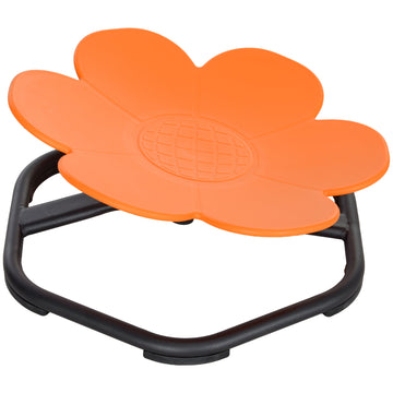 Zintuiglijke kinderstoel voor autisme | Kleur: Oranje, zwart | Afmetingen: 55x55x26 cm