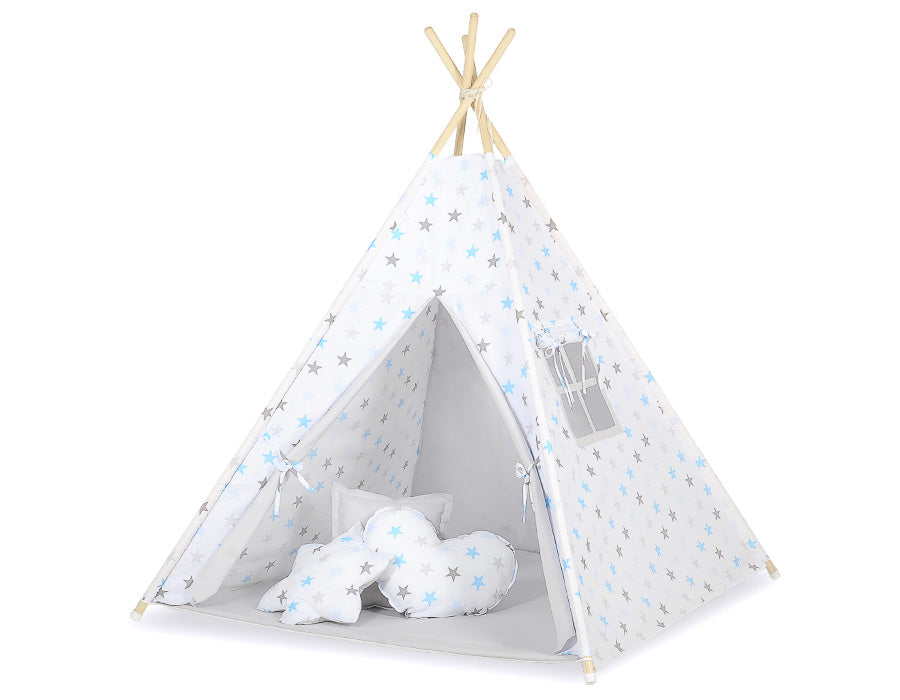 Tipi tent voor kinderen - speeltent - lichtgewicht en inklapbaar voor binnen & buiten