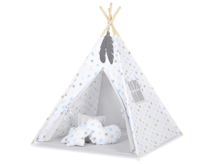 Tipi tent voor kinderen - speeltent - lichtgewicht en inklapbaar voor binnen & buiten
