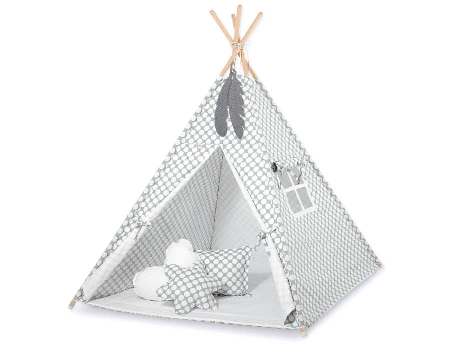 Tipi tent voor kinderen - speeltent - lichtgewicht & opvouwbaar voor binnen en buiten