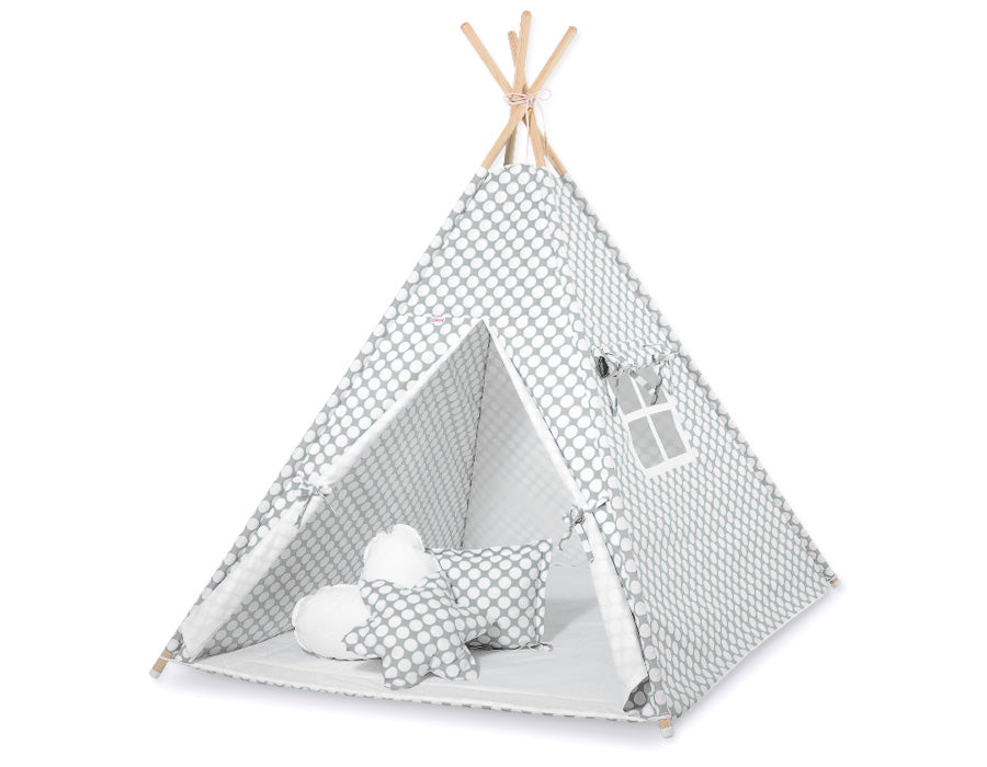 Tipi tent voor kinderen - speeltent - lichtgewicht & opvouwbaar voor binnen en buiten